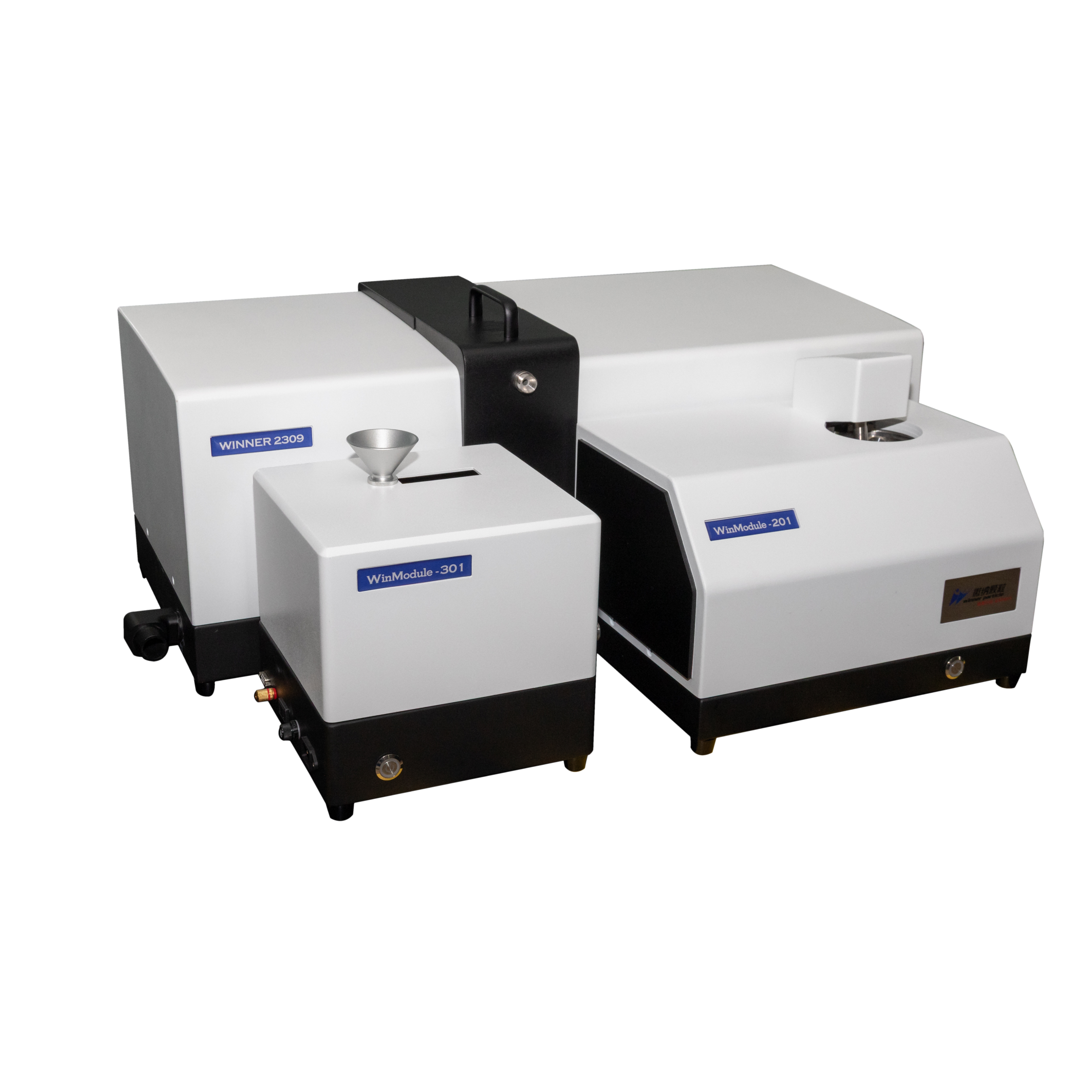 Крупнодиапазонный модульный лазерный анализатор размера частиц Winner2309C для мокрой и сухой обрабо